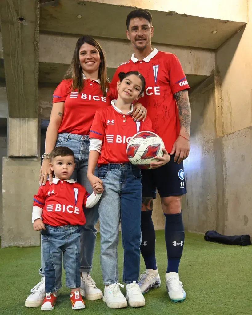 Donato es el hijo menor de Fernando Zampedri, y nació en Chile a principios del 2022. | Foto: Instagram ferzampedri_20