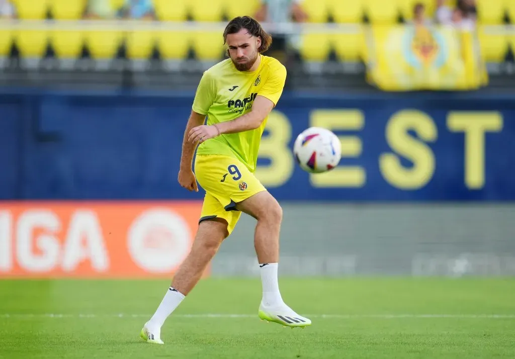 Ben Brereton todavía no registra ni goles ni asistencias en el Villarreal. | Foto: Getty Images.