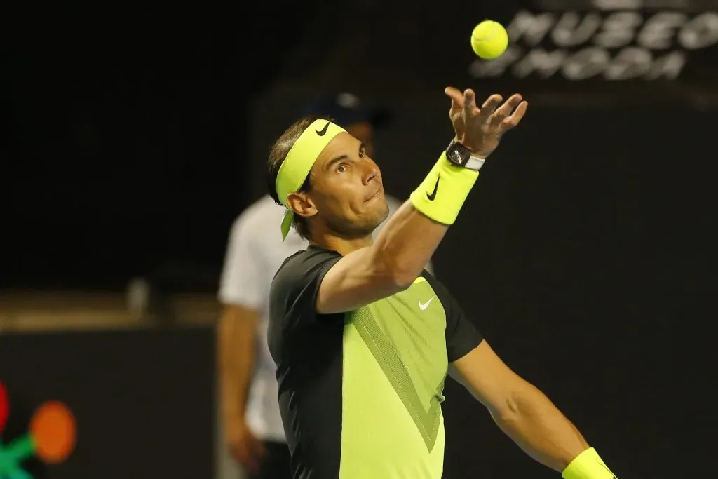 Rafael Nadal podría volver a Chile para jugar por los puntos. (Jonnathan Oyarzun/Photosport).