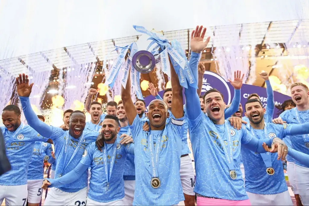 Agüero fue multicampeón durante sus 10 años en Manchester City. | Foto: Getty Images