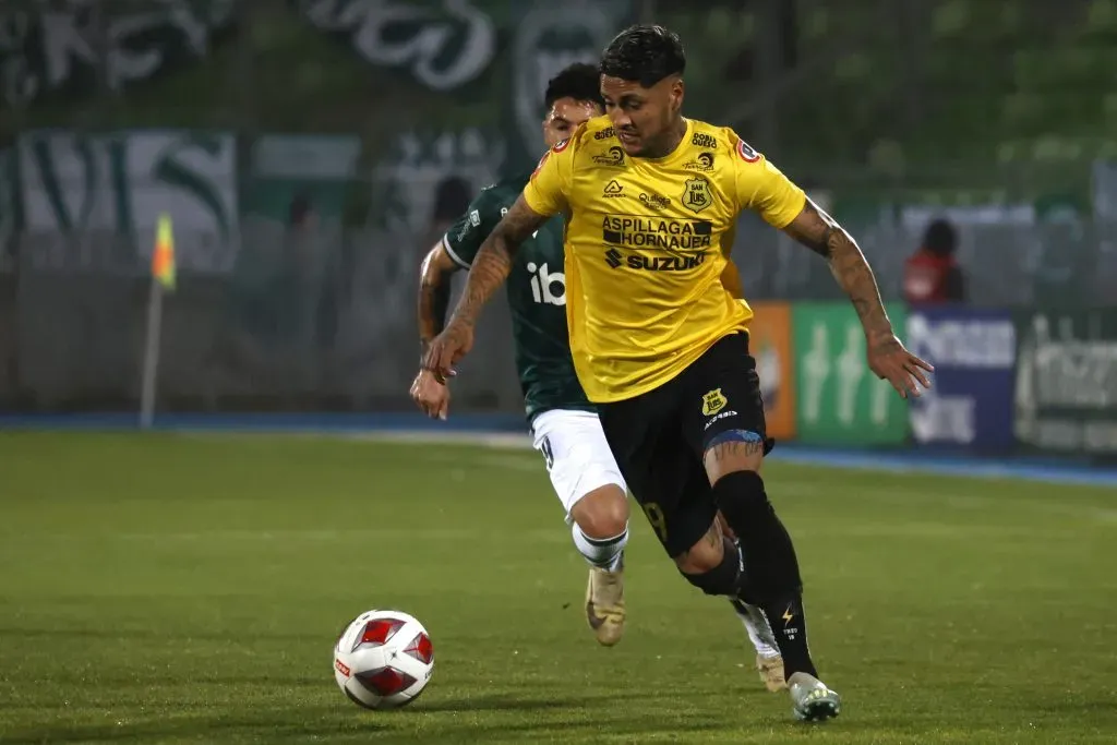 Juan Carlos Gaete apenas sumó 381 minutos de juego en San Luis de Quillota. | Foto: Photosport.