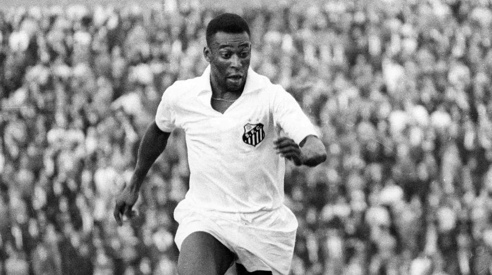 Pelé, todo un emblema del Santos