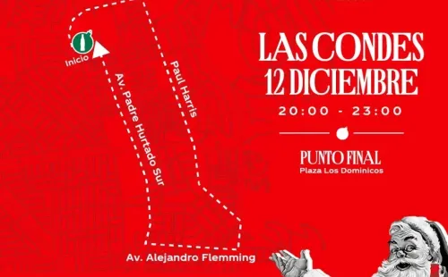 Recorrido de Las Condes (Foto: Coca Cola)