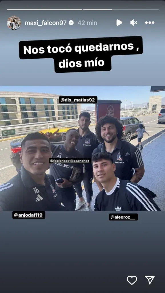Cinco jugadores se quedaron sin pasaje para ir a Iquique | Instagram