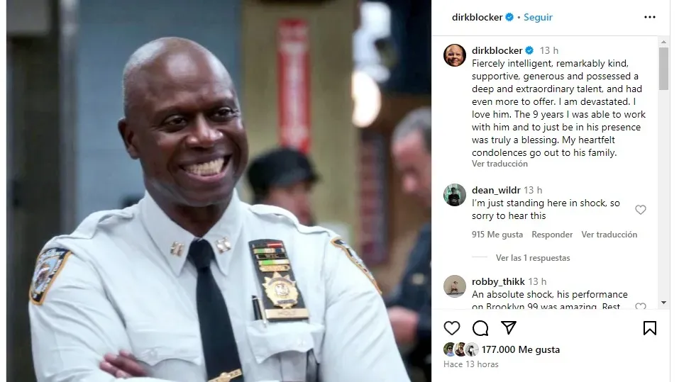 Dirk Blocker vía Instagram