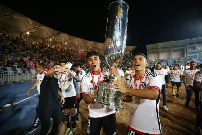 Colo Colo ganó su Copa Chile número 14 en Iquique. | Foto: Photoport.