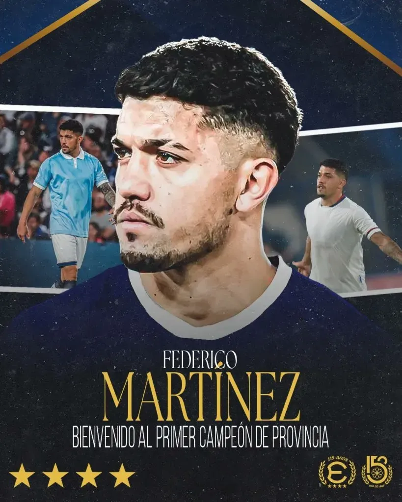 Federico Martínez es otro de los jugadores que llega a los Ruleteros desde México. Foto: Comunicaciones Everton.