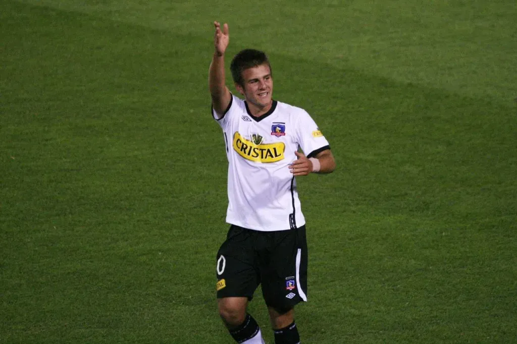 Diego Rubio sólo jugó una temporada en Colo Colo, en su debut el 2011 (Photosport)