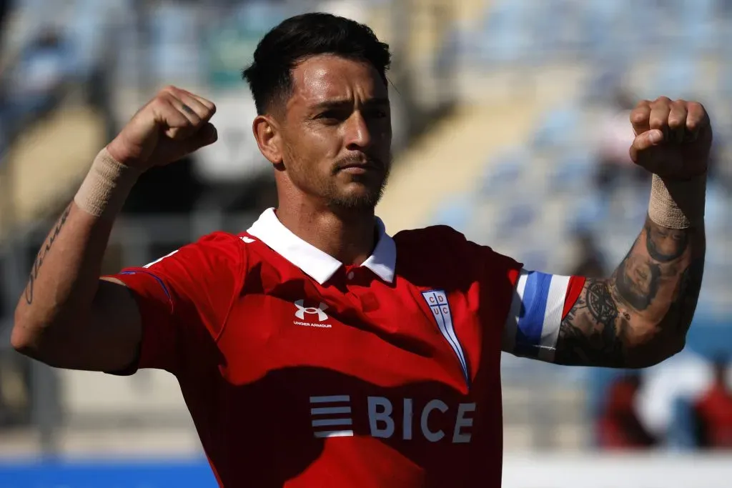 Fernando Zampedri fue el goleador del Campeonato Nacional 2023 con 17 goles. Se consagró como artillero por cuarto torneo consecutivo. ¡Qué delantero! (Jorge Loyola/Photosport).