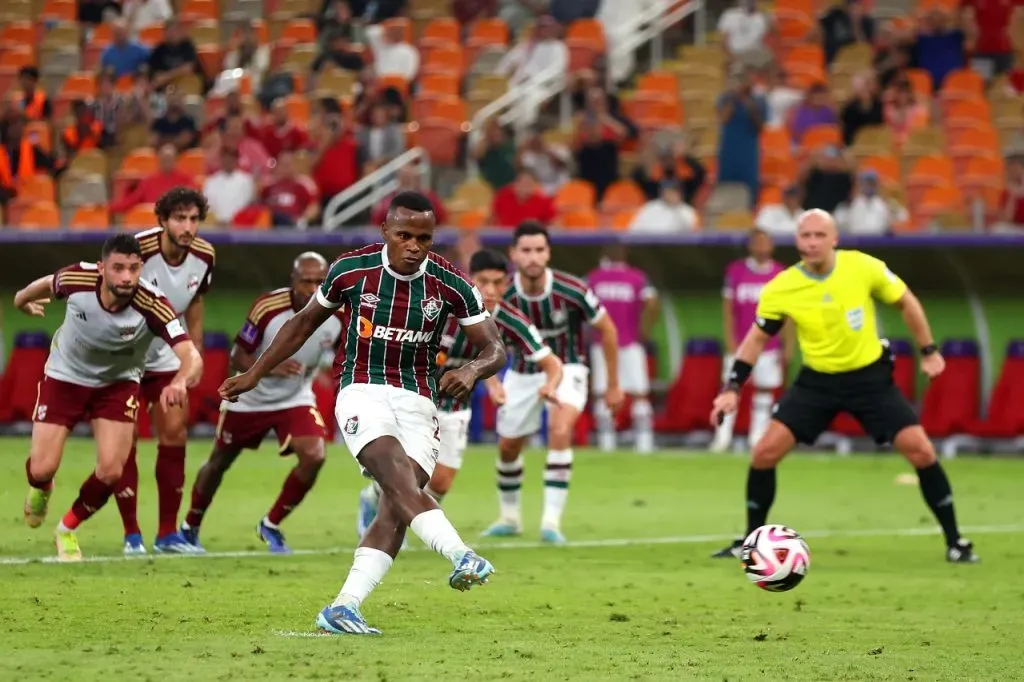 Jhon Arias y el primer gol de Fluminense en Mundial de Clubes (Getty Images)