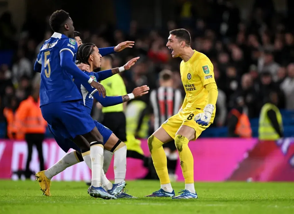Chelsea lo dio vuelta tras empatar en el final y ganar en los penales. Foto: Getty Images.