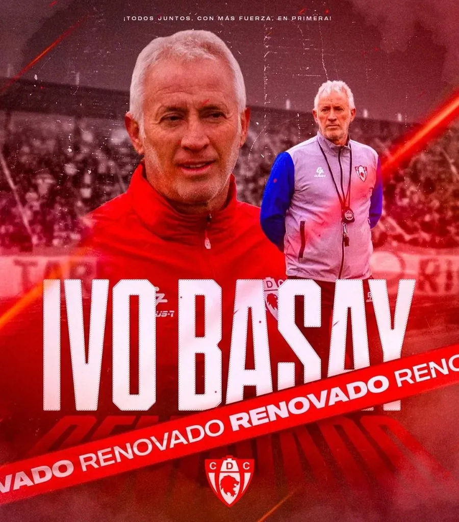 Ivo Basay fue renovado | Crédito: Deportes Copiapó