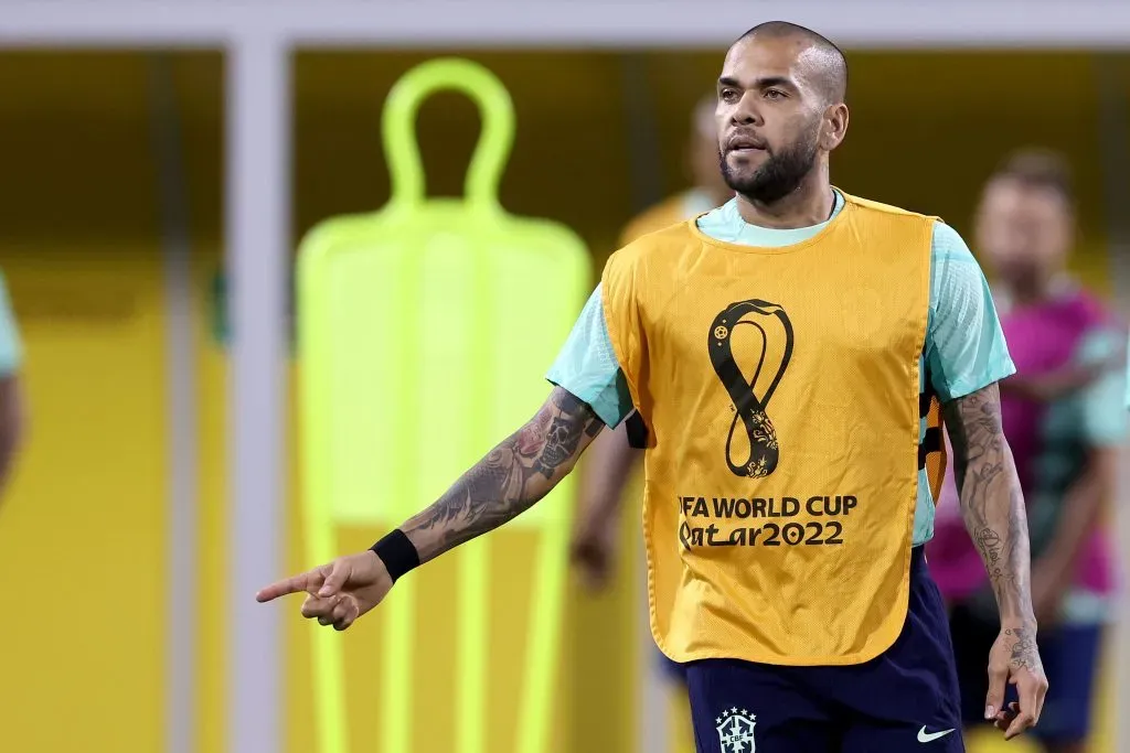 Dani Alves está en prisión preventiva desde fines de enero del 2023. | Foto: Getty Images