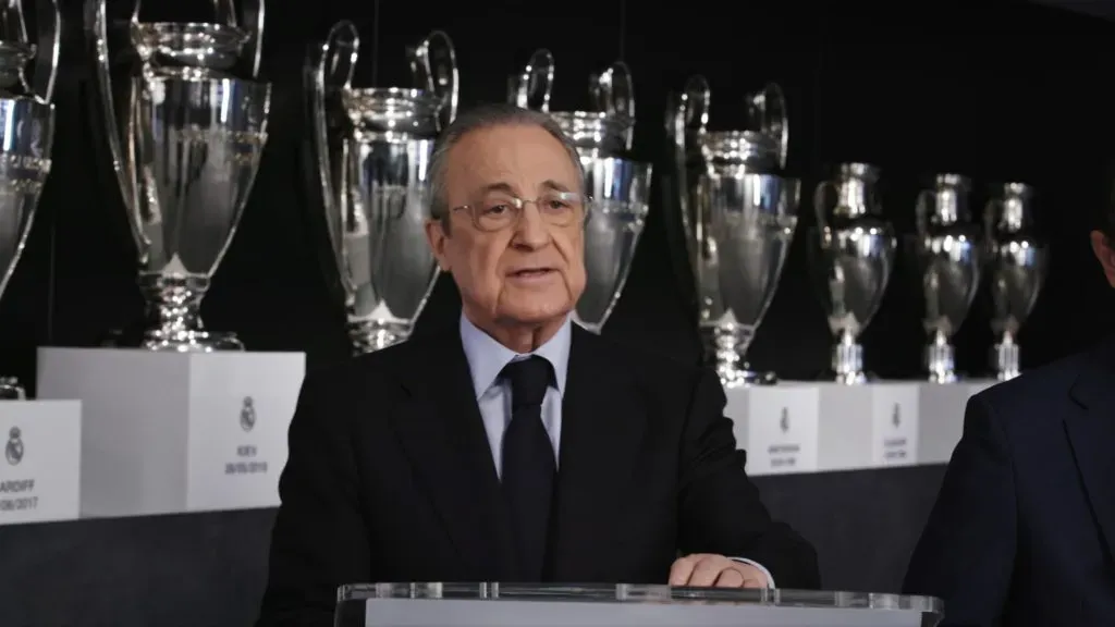Florentino Pérez es el gran hombre detrás de la Superliga de Europa. ¿Se cumplirá por fin su proyecto? | Foto: Getty Images.