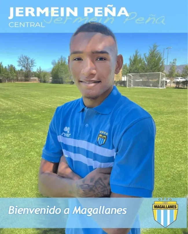 Así oficializó Magallanes el arribo del colombiano Jermein Peña en 2021. (Captura Instagram).
