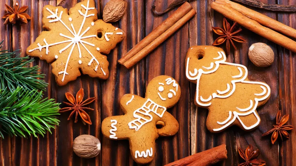 Ide de postres navideños: Galletas de jengibre
