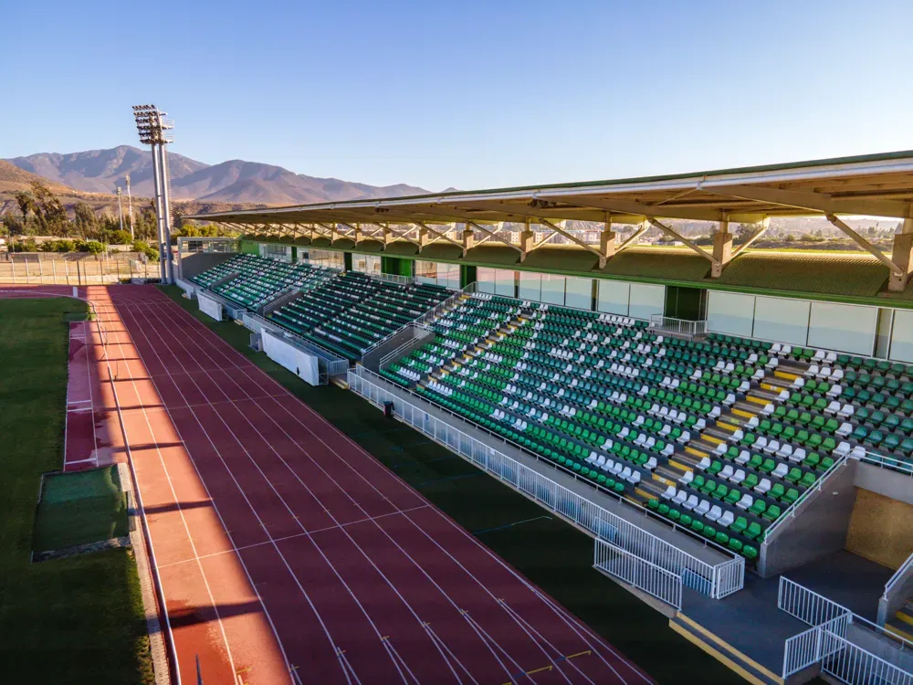 El Estadio ‘Diaguita’, recinto que Ovalle presentará para poder recibir el Mundial Sub 20 2025 en la Región de Coquimbo. 
