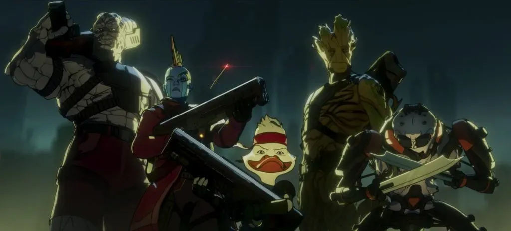 Con ayuda de Duck, Nébula detiene a Nova Prime en What If…?