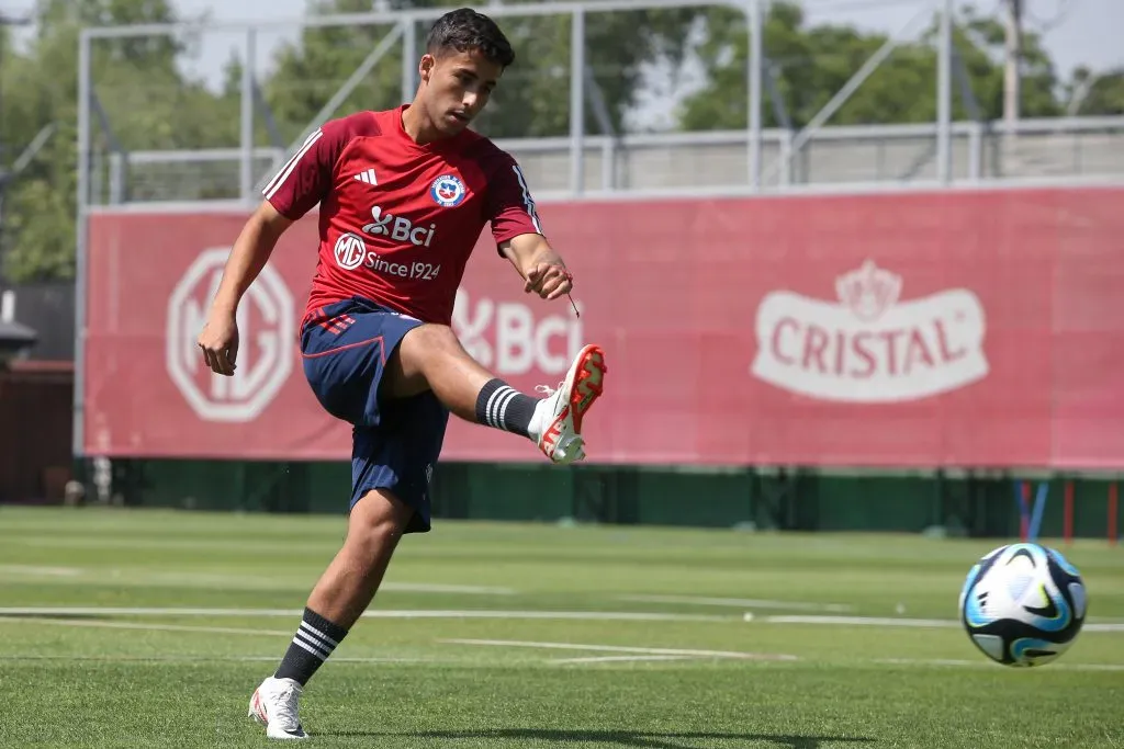 Lucas Assadi espera su revancha con Chile en el Preolímpico. Foto: Comunicaciones FFCh.