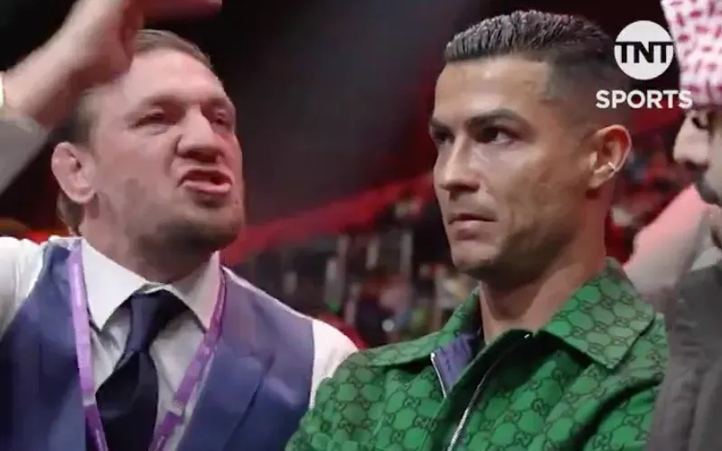 La cara de Cristiano lo dice todo… ¿Un poco chato?