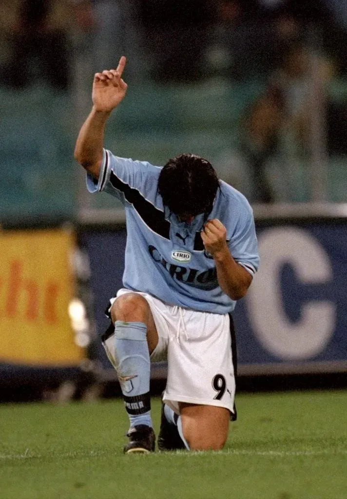 Marcelo Salas es recordado en la Lazio por los 79 goles que hizo en sus tres años en el club | Getty Images