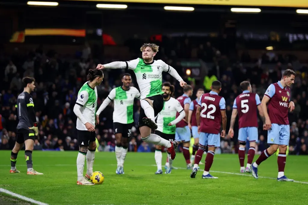 Liverpool derrotó al Burnley y vuelve a ser el líder de la Premier League, a la espera de lo que pase con Arsenal. Foto: Getty Images.