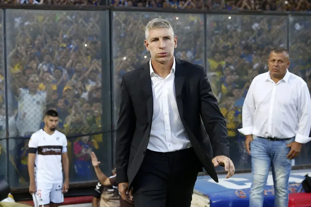 Así fue el ingreso de Martín Palermo a La Bombonera cuando enfrentó a Boca Juniors con Platense. (Daniel Jayo/Getty Images).