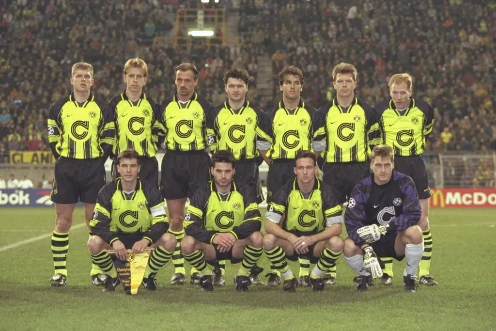 El Dortmund en su gran temporada que lo llevó a ser campeón de la Champions League