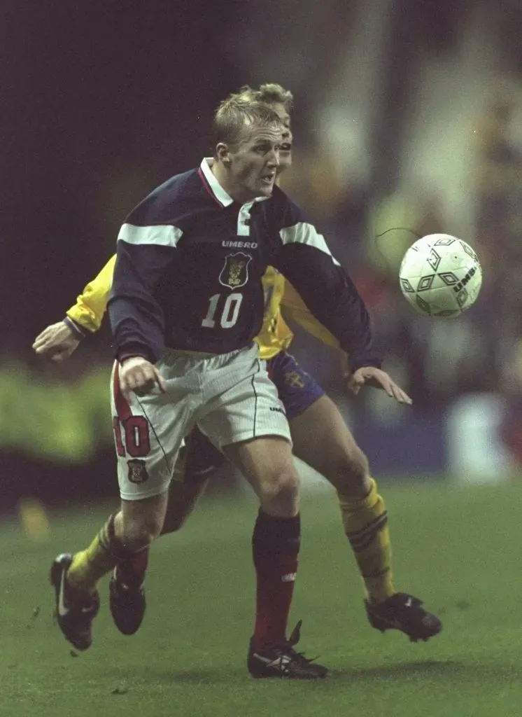 La bella camiseta de Escocia de 1996