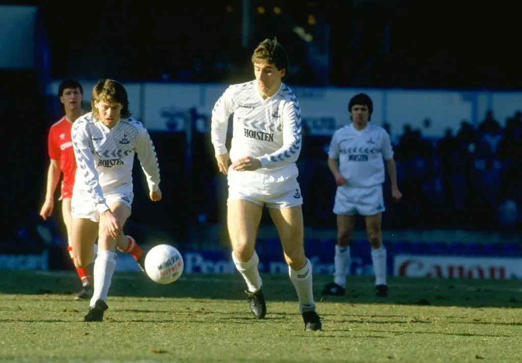 La camiseta del Tottenham en los 80