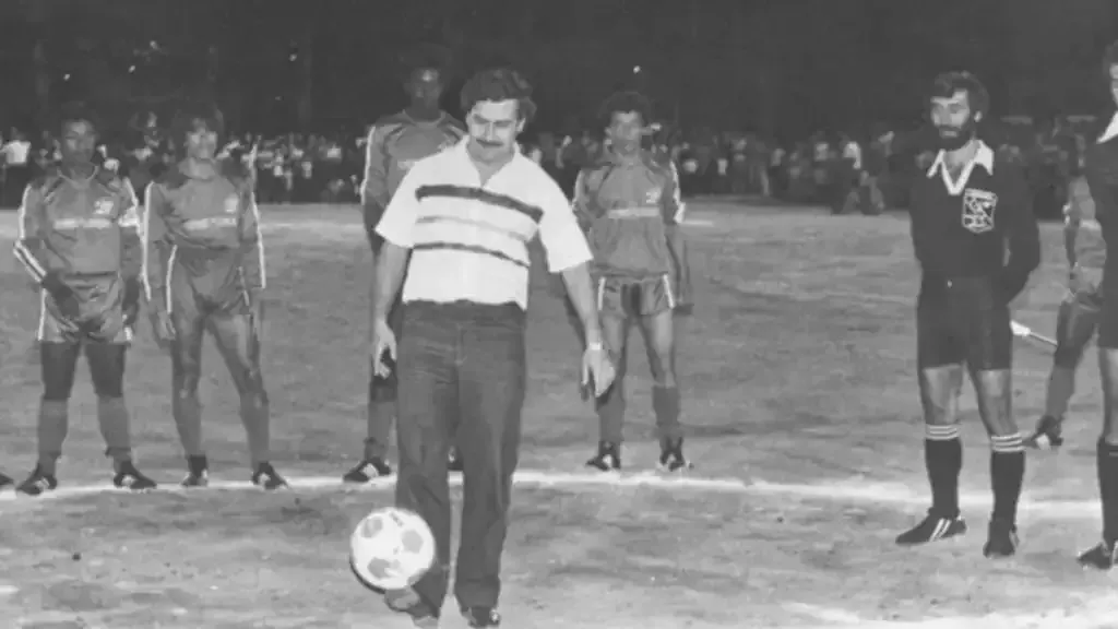 Pablo Escobar tuvo mucha relación con el fútbol en Colombia.