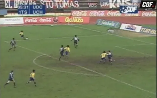 La rabona de Cataldo que significó un gol de oro para la Universidad de Concepción. Foto: Caputa CDF.