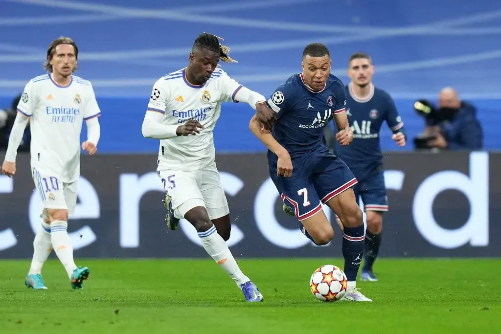 Tras enfrentarse en la Champions League de 2022, Mbappé y Real Madrid ahora podrían juntar sus caminos. | Foto: Angel Martinez / Getty Images