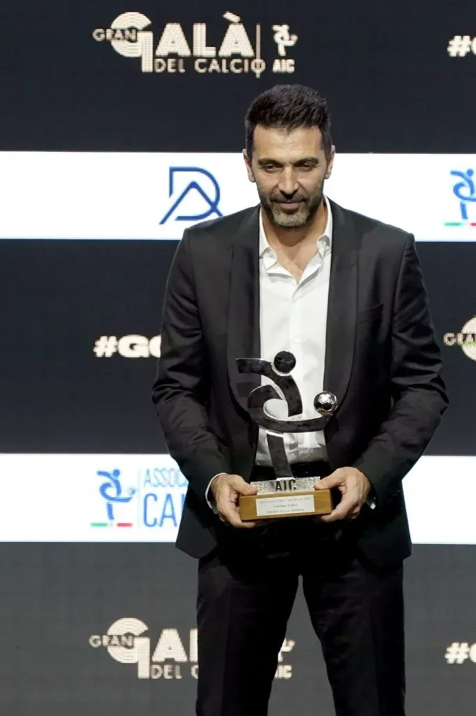 Gianluigi Buffon recibió el AIC Oscar del Calcio Awards a principios de diciembre 2023 | Getty Images