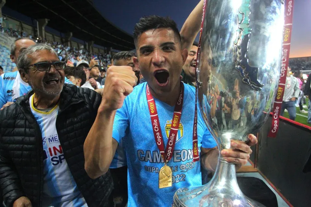 Felipe Flores ganó tres títulos con la camiseta de Magallanes. | Foto: Jorge Loyola / Photosport