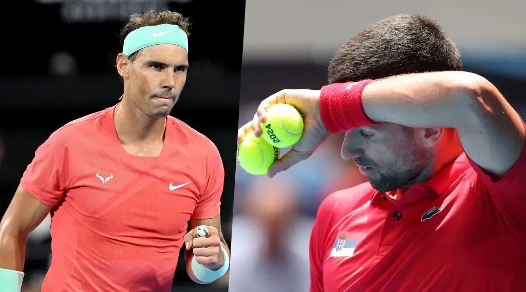 Rafa Nadal se acordó de Novak Djokovic tras su regreso triunfal al tenis. | Foto: Getty