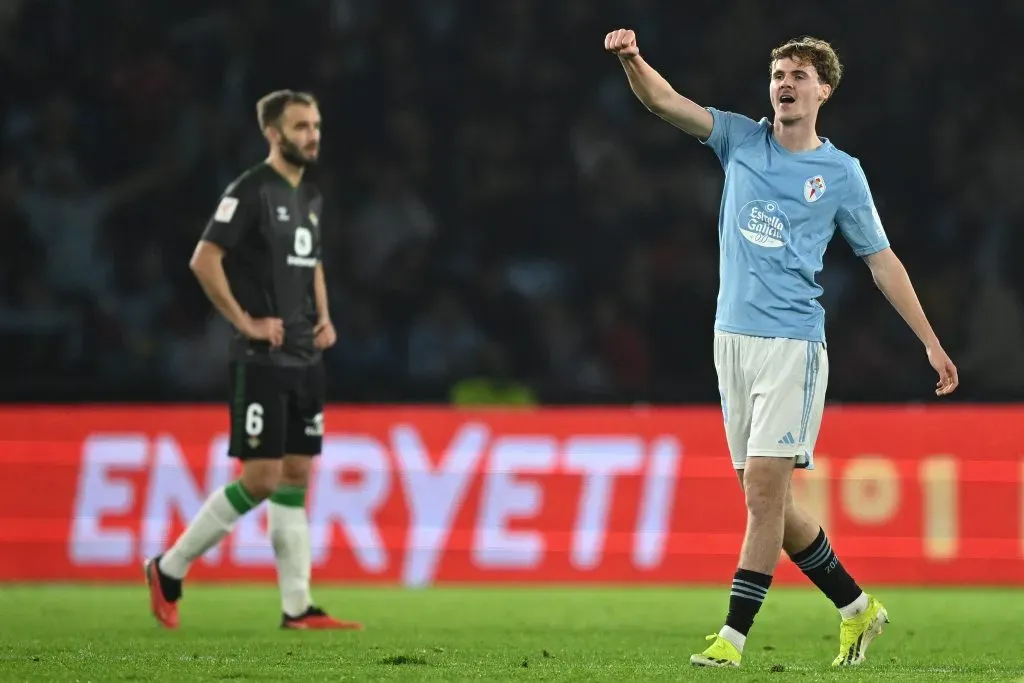 Williot Swedberg marcó el tardío gol que le dio el triunfo al Celta de Vigo sobre el Betis de Pellegrini | Getty Images