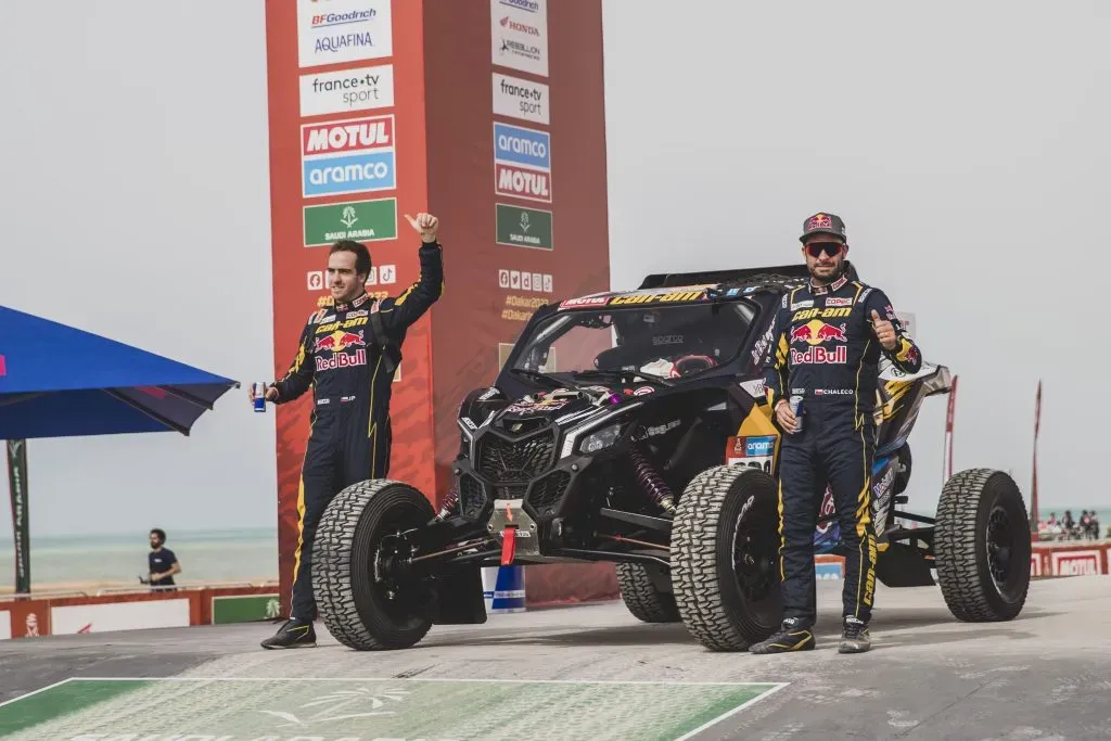 La armada chilena se prepara para competir en el Rally Dakar 2024 en Arabia Saudita a partir de este 5 de enero. Foto: Red Bull Content Pool.