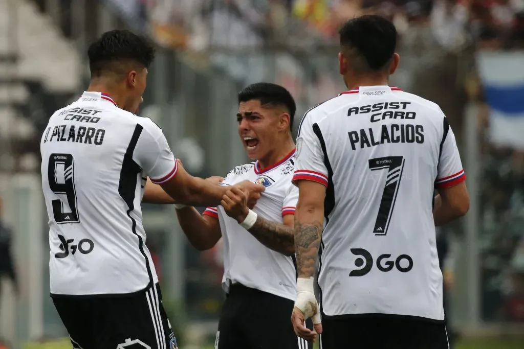 Damián Pizarro y Jordhy Thompson hicieron la totalidad de los minutos Sub 21 de Colo Colo en el Campeonato Nacional 2023. (Javier Salvo/Photosport).