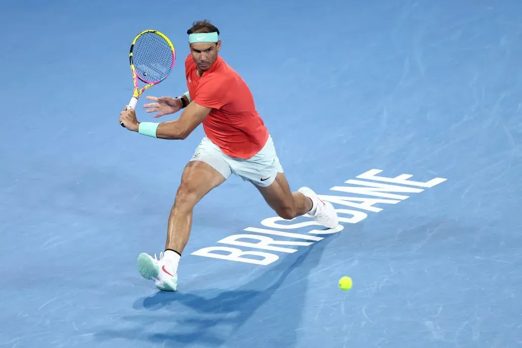 Rafael Nadal volvió al circuito ATP tras casi un año de pausa por una lesión, y en su regreso lamentó un nuevo problema físico. | Foto: Chris Hyde / Getty Images