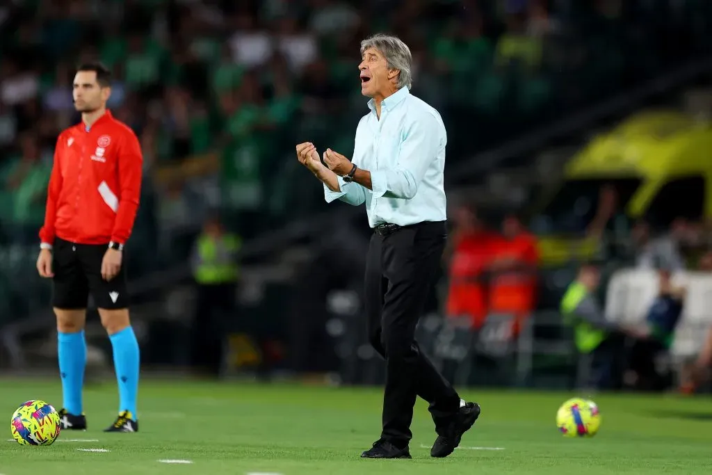 Manuel Pellegrini se lamentó tras la eliminación del Betis en la Copa del Rey. | Foto: Fran Santiago / Getty Images