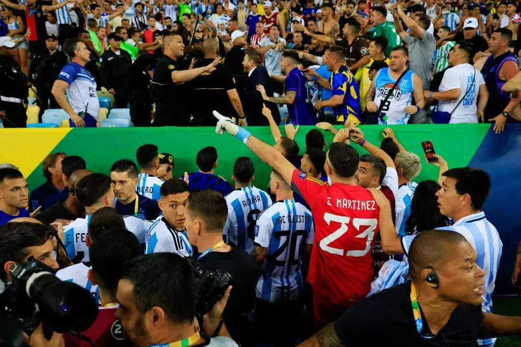 La selección chilena terminó pagando un castigo mucho mayor en comparación a Brasil. | Foto: Getty Images.