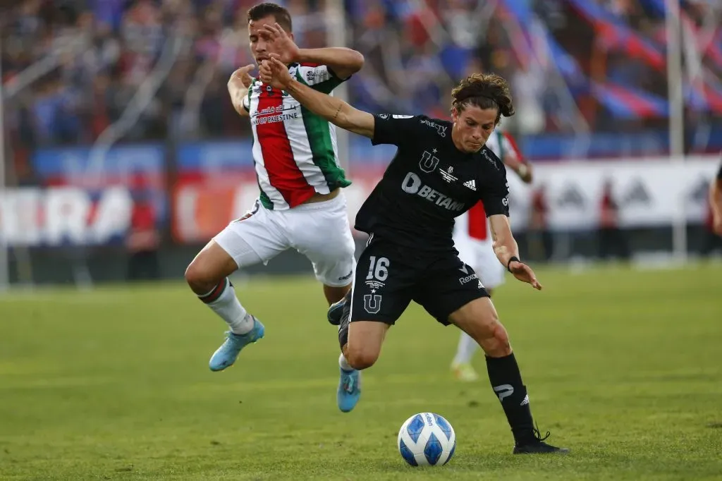 Contreras jugó su último partido por la U en abril de 2022 | Photosport