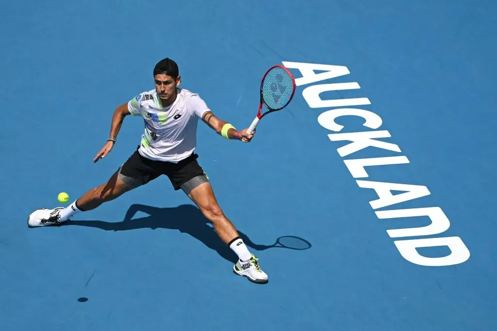 Tabilo venía de ser campeón en Auckland.