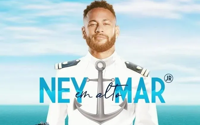 Ney promocionando su crucero (Instagram)