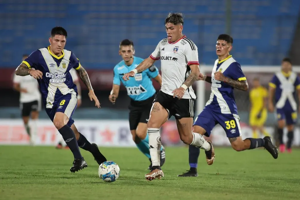 Palacios tuvo un buen rendimiento ante Central (Foto: Colo Colo)