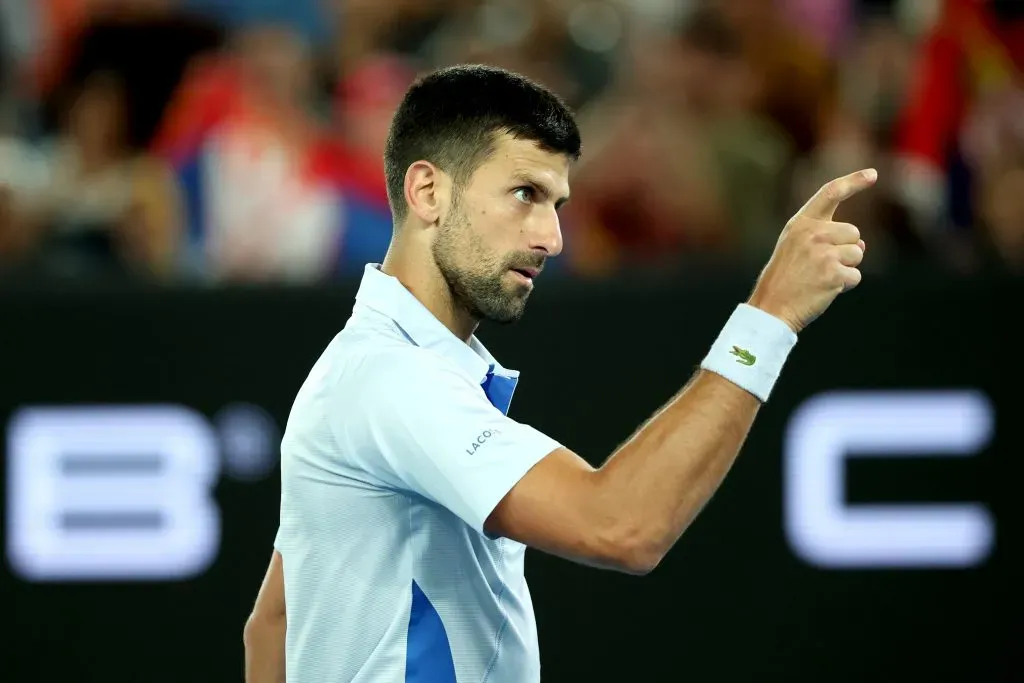 Novak habló sobre su relación con el público del tenis. | Foto: Daniel Pockett / Getty Images