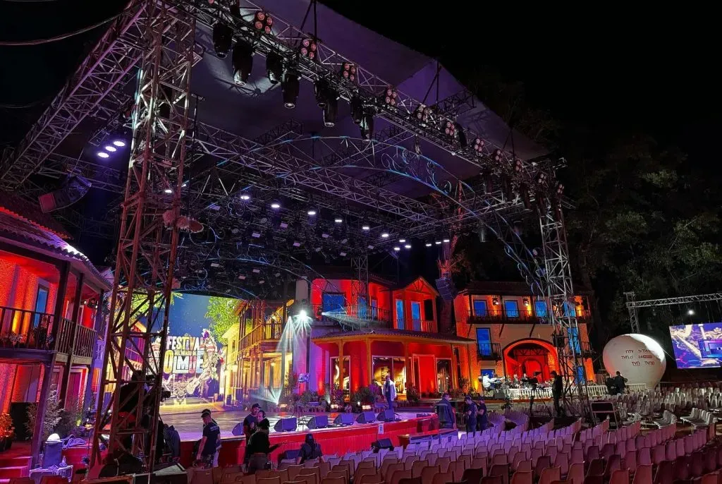 Está todo listo en El Patagual para el Festival del Huaso de Olmué. Imagen: Instagram.