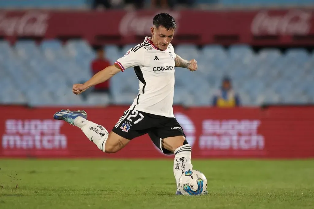 Cristián Zavala se prepara para ser titular esta noche en el Cacique. Foto: Comunicaciones Colo Colo.