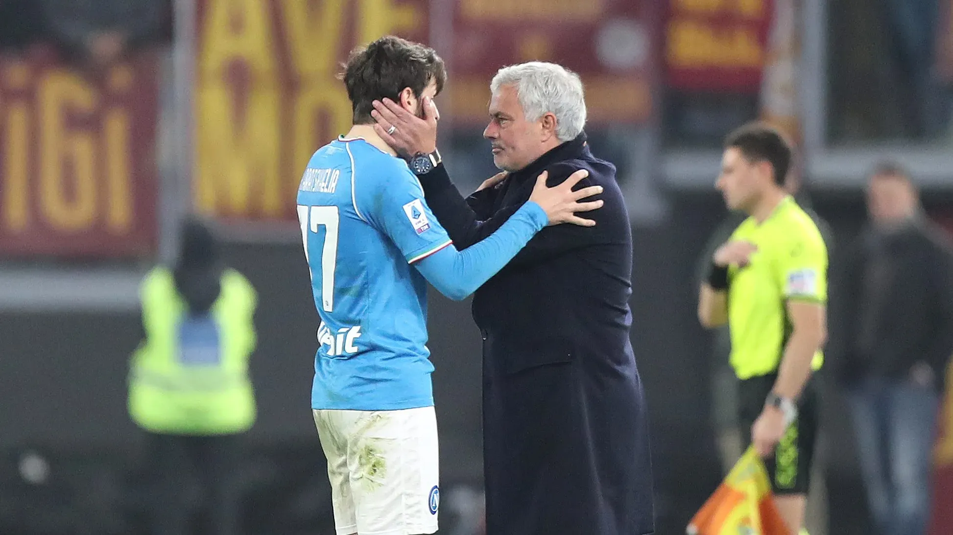 Kvaratskhelia y Mourinho: ¿Un posible reencuentro en Napoli? (Getty Images)